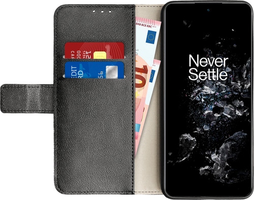 Just in Case Wallet OnePlus 10T Book Case Schwarz Main Image