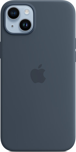 Apple iPhone 14 Plus Back Cover with MagSafe Storm Blue Main Image