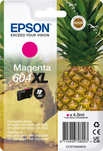 Epson 604XL Cartridge Magenta Main Image