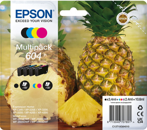 Epson 604 Cartridge Combo Pack Main Image