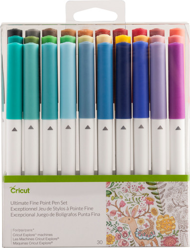 Cricut Explore/Maker Fine Point Pens 0,4 mm 30er-Pack Main Image