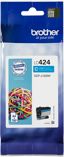 Brother LC-424 Cartridge Cyan Main Image