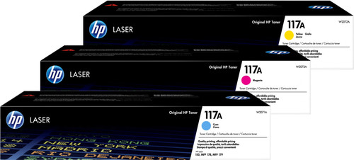 HP 117A Toner Farben Dreierpack Main Image