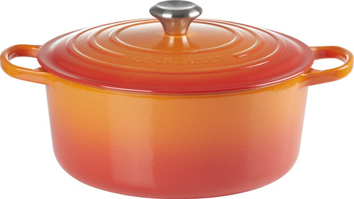 Le Creuset Signature Runder Bräter 28 cm Ofenrot Main Image