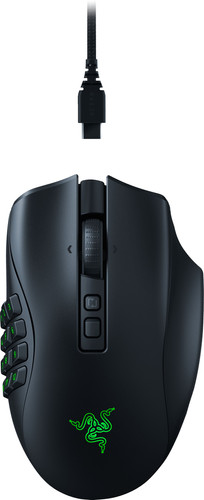 Razer Naga V2 Pro Kabellose Gaming-Maus | Coolblue - Vor 13:00 
