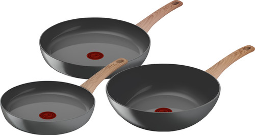 Tefal Renew Keramikbratpfannenset 24 + 28 cm + Wok 28 cm Main Image