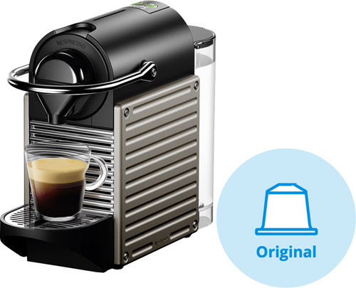 Krups Nespresso Pixie XN304T Titanium | Coolblue - Before 13:00, delivered  tomorrow