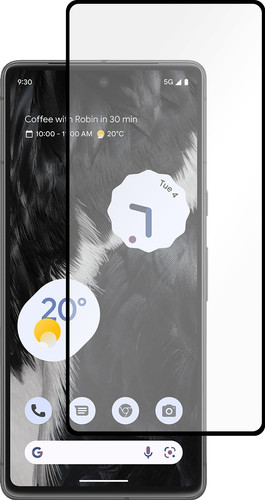 Just In Case Full Cover Google Pixel 7 Pro Screen Protector Black Main Image