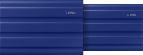 Samsung Portable SSD T7 Shield 2TB Blue - Duo Pack Main Image