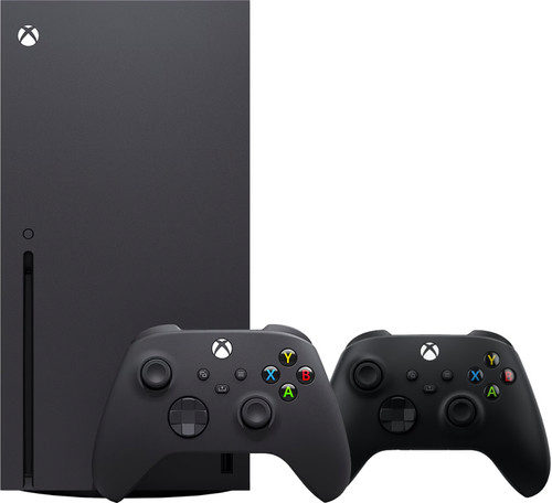 Xbox Series X + Microsoft Xbox Controller Black Main Image