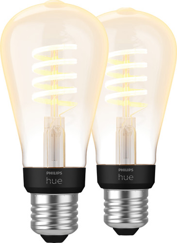 Philips Hue Filament Light White Ambiance Edison E27 2-pack Main Image