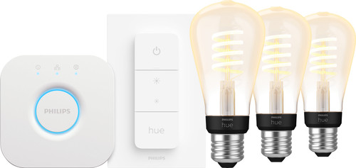 Philips Hue Filament White Ambiance Edison 3er-Pack Starterpaket Main Image