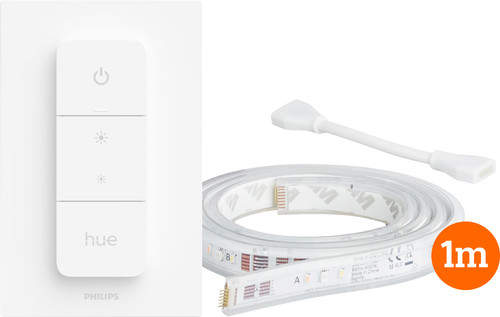 Philips Hue Lightstrip Plus White and Color 1m extension + Wireless dimmer Main Image