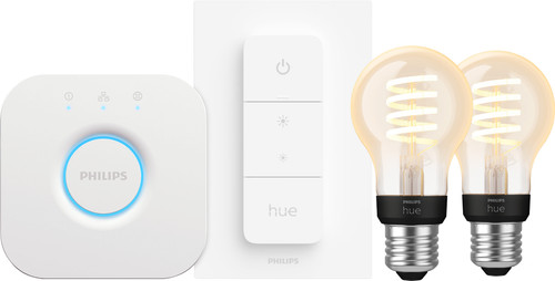 Philips Hue Filament White Ambiance Standard Doppelpack Starterpack Main Image