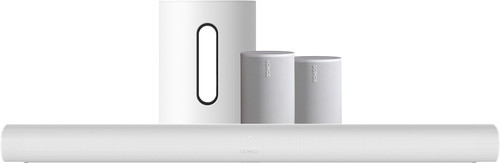 Sonos Arc Weiß + 2x Era 100 Weiß + Sub Mini Weiß Main Image