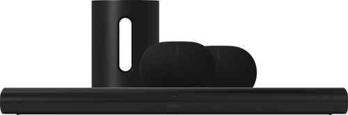 Sonos Arc Schwarz + 2x Era 300 Schwarz + Sub Mini Schwarz Main Image