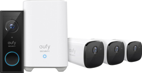 eufyCam 2 Pro Dreierpack + Video Doorbell Battery Main Image