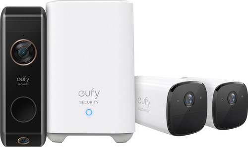 Eufycam 2 Pro 2-pack + Eufy Video Doorbell Dual 2 Pro Main Image