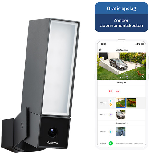 Netatmo presence smart outdoor best sale security camera