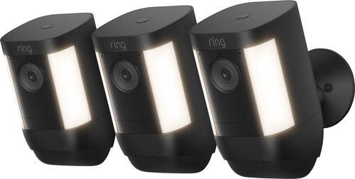 Ring Spotlight Cam Pro - Battery - Schwarz - 3er-Pack Main Image