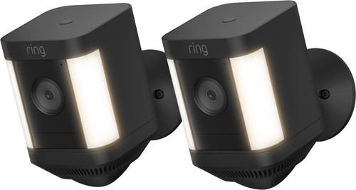 Ring Spotlight Cam Plus - Battery - Schwarz - Doppelpack Main Image