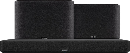 Denon Home Soundbar 550 + Denon Home 250 Doppelpack Schwarz Main Image