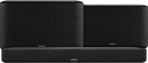 Denon Home Soundbar 550 + Denon Home 350 Doppelpack Schwarz Main Image