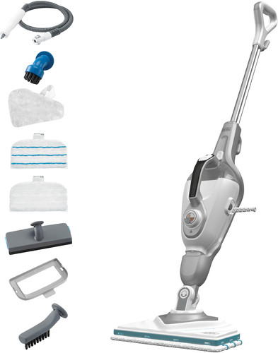 BLACK+DECKER 1600W Steam Mop 8 Accessories  Coolblue - Before 12:00,  delivered tomorrow