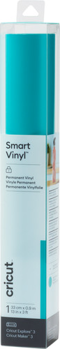 Cricut Smart Vinyl Permanent Aqua 33 x 91 cm Main Image