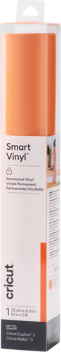 Cricut Smart Vinyl Permanent Orange 33x91cm Main Image