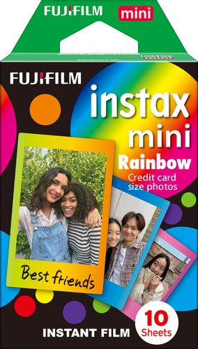 Fujifilm Instax Colorfilm Mini Rainbow (10 Stück) Main Image