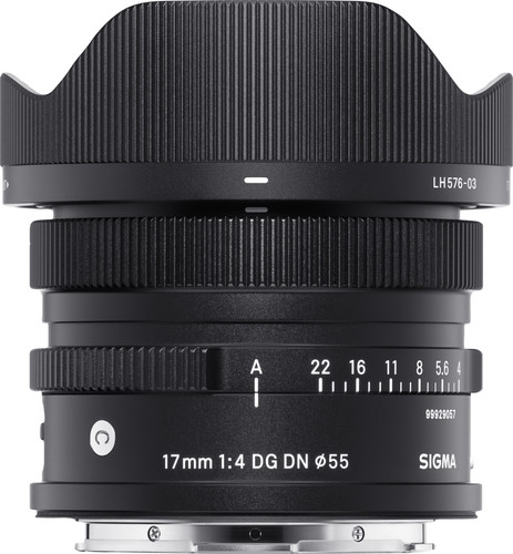 Sigma 17mm f/4 DG DN Contemporary Sony E-Mount Main Image