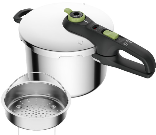 Tefal Secure 5 Trendy Schnellkochtopf 6 Liter + Dampfkorb Main Image