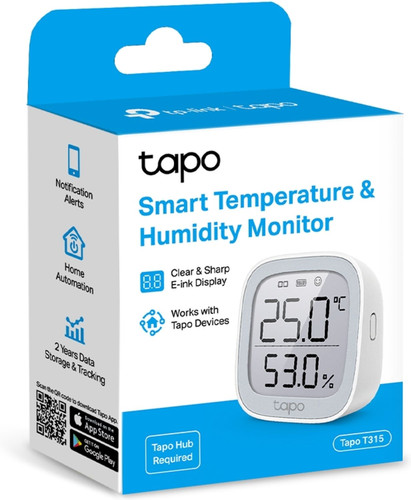 T315 Tapo Smart Temperature / Humidity Monitor by TP Link