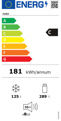 Haier HTW5620CNMP energielabel
