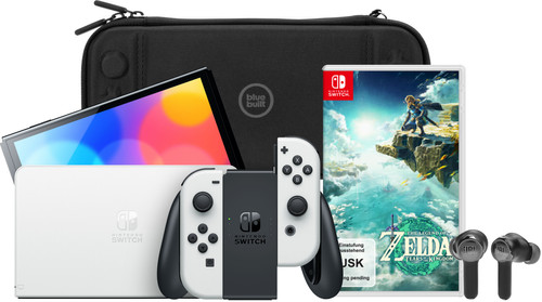 Nintendo Switch OLED Zelda: Tears of the Kingdom Vacation Bundle Main Image