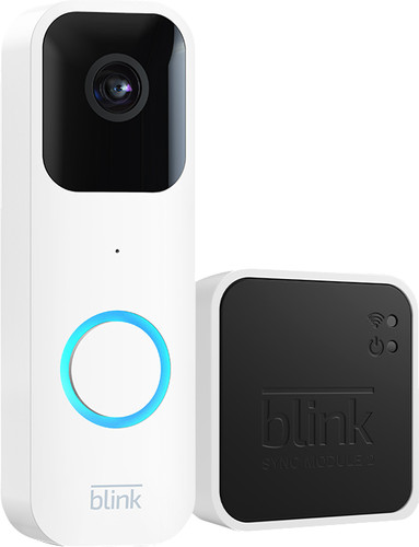 Blink Video Doorbell Weiß + Sync Module Main Image