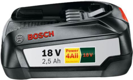 Bosch PBA 18V 2.5Ah lithium battery green diy power garden tools power4all