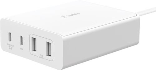 Belkin Power Delivery Power Hub mit 4 USB-Ports 96 W Weiß Main Image