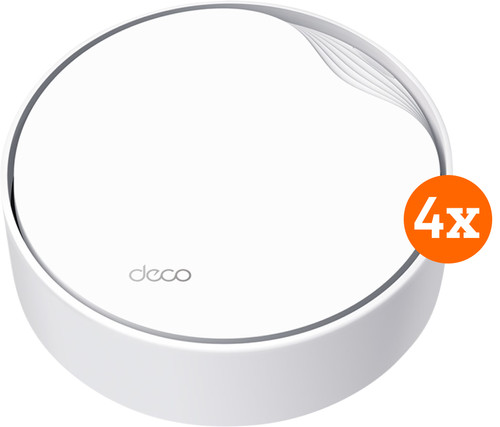 TP-Link Deco X50 Mesh WiFi 6 PoE 4-pack Main Image