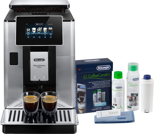 De'Longhi PrimaDonna Soul ECAM 610.75.MB + Coffee Care Kit Main Image