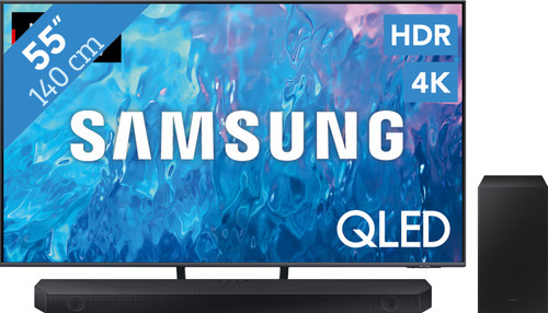 Samsung GQ55Q70CA (2023) + Soundbar Main Image