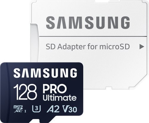 Samsung PRO Ultimate 128 GB (2023) microSDXC + SD-Adapter Main Image