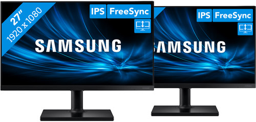 2x Samsung LF27T450FQRXEN T45F Main Image