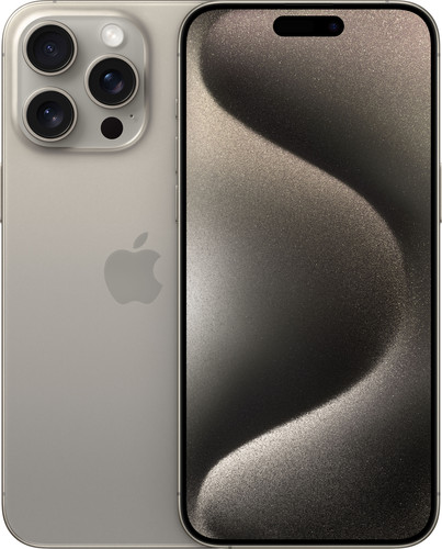 Apple iPhone 15 Pro Max 512GB Natural Titanium | Coolblue - Before 