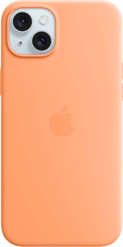 Apple iPhone 15 Plus Backcover mit MagSafe Sorbet Orange Main Image