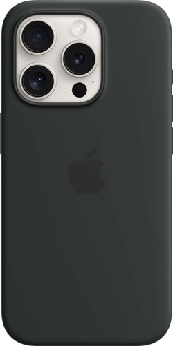 Apple iPhone 15 Pro Back Cover with MagSafe Black Main Image