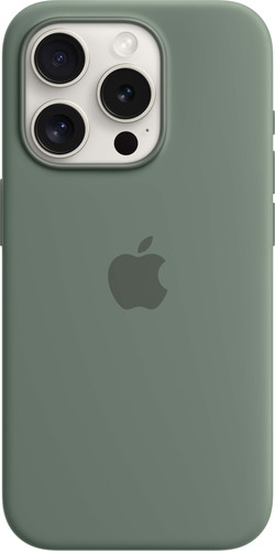Apple iPhone 15 Pro Backcover mit MagSafe Zypresse