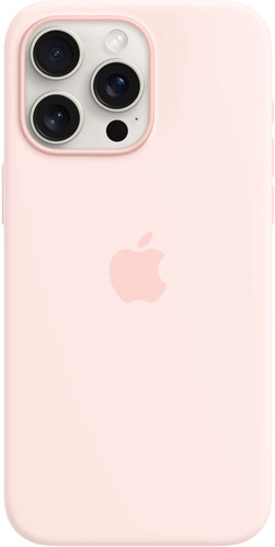 Apple iPhone 15 Pro Max Back Cover with MagSafe Light Pink Main Image