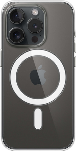 Apple iPhone 15 Pro Back Cover with MagSafe Transparent Main Image